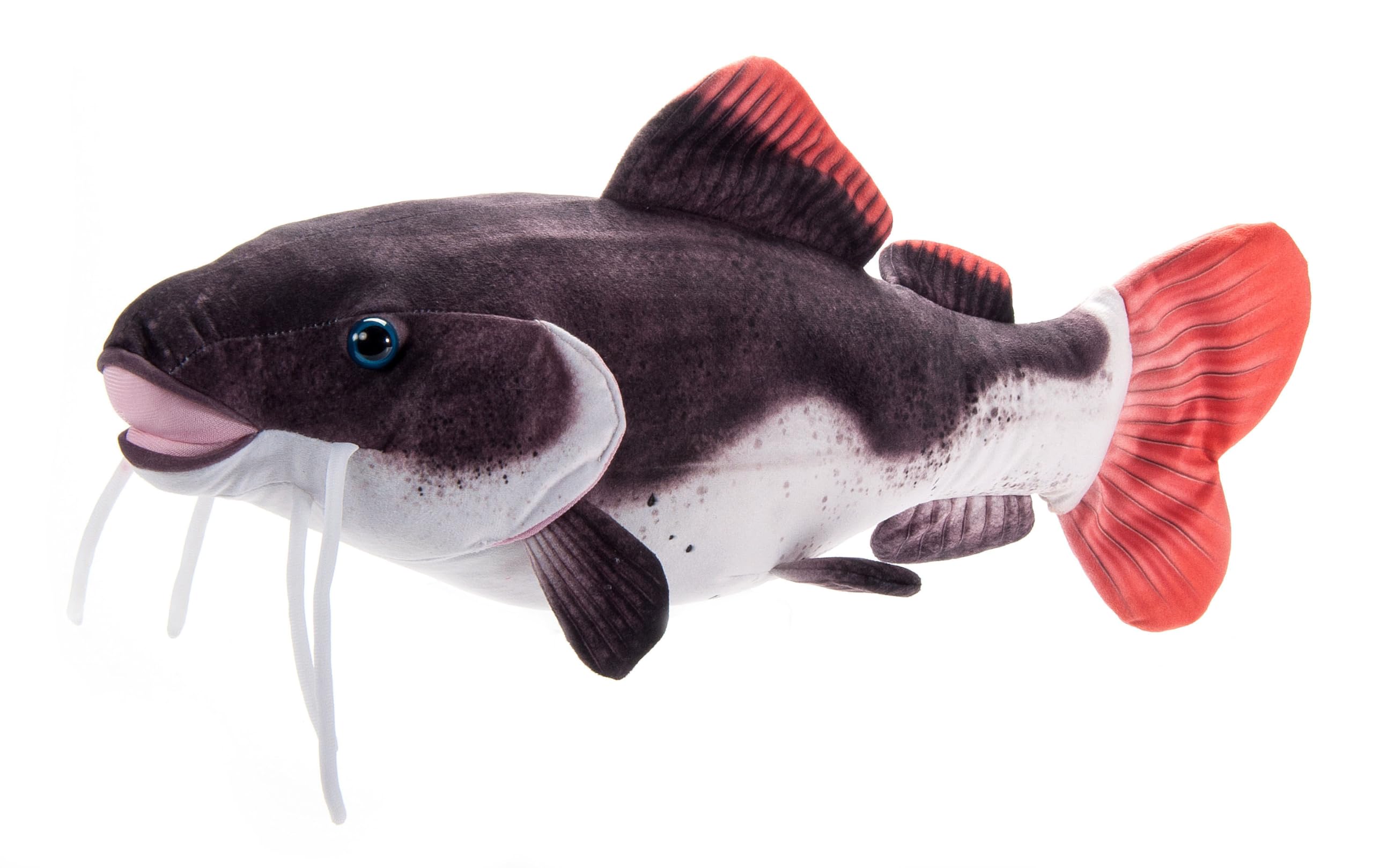 The Petting Zoo Redtail Catfish Stuffed Animal Plushie, Gifts for Kids, Wild Onez Sealife River Fish Animals, Purple Redtail Catfish Plush Toy 20