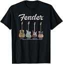 Fender Vintage Guitar Lineup T-Shirt Small