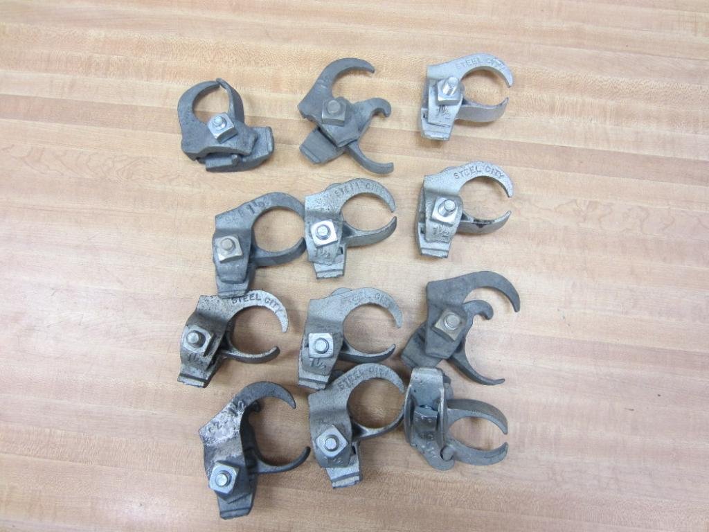Steel City EC-1-1/2 Pipe Clamps EC112 (Pack of 12)