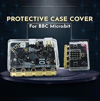 SB Components Premium BBC Micro:Bit Clear Case Protective Case Cover for BBC Micro:bit (Pack of 2)