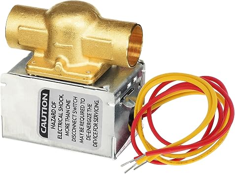 V8043E1012 Motorized Zone Valve for Honeywell, 3/4 Sweat Connection, Replaces V8043F1093 40003916-048/U Replaces Head Actuator, for Failed Honeywell Zone Valve for Heating Loop System,2-way4-Wire 24V
