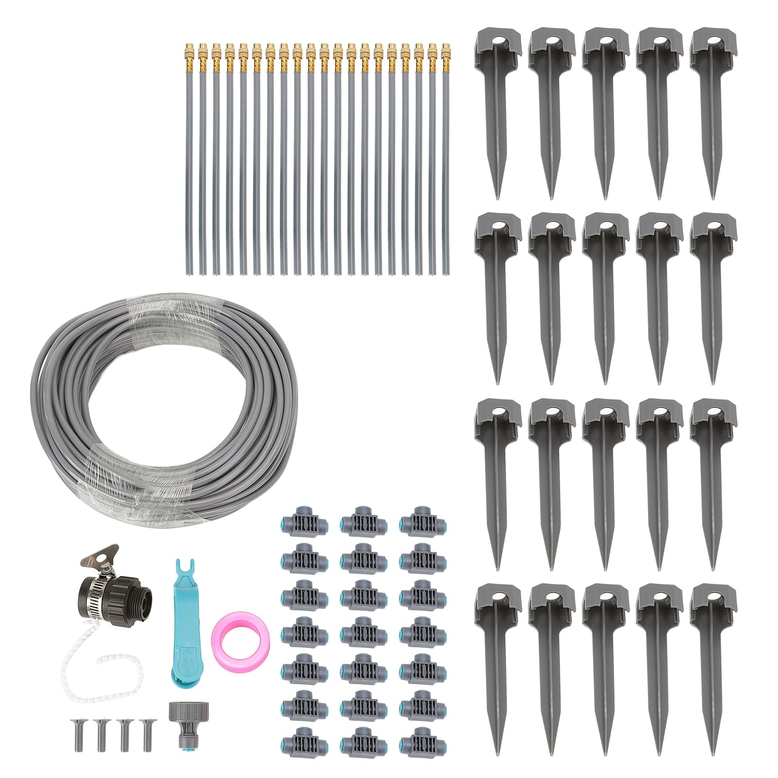 Bewinner Système D'arrosage de Jardin 82ft Kit D'irrigation Goutte à