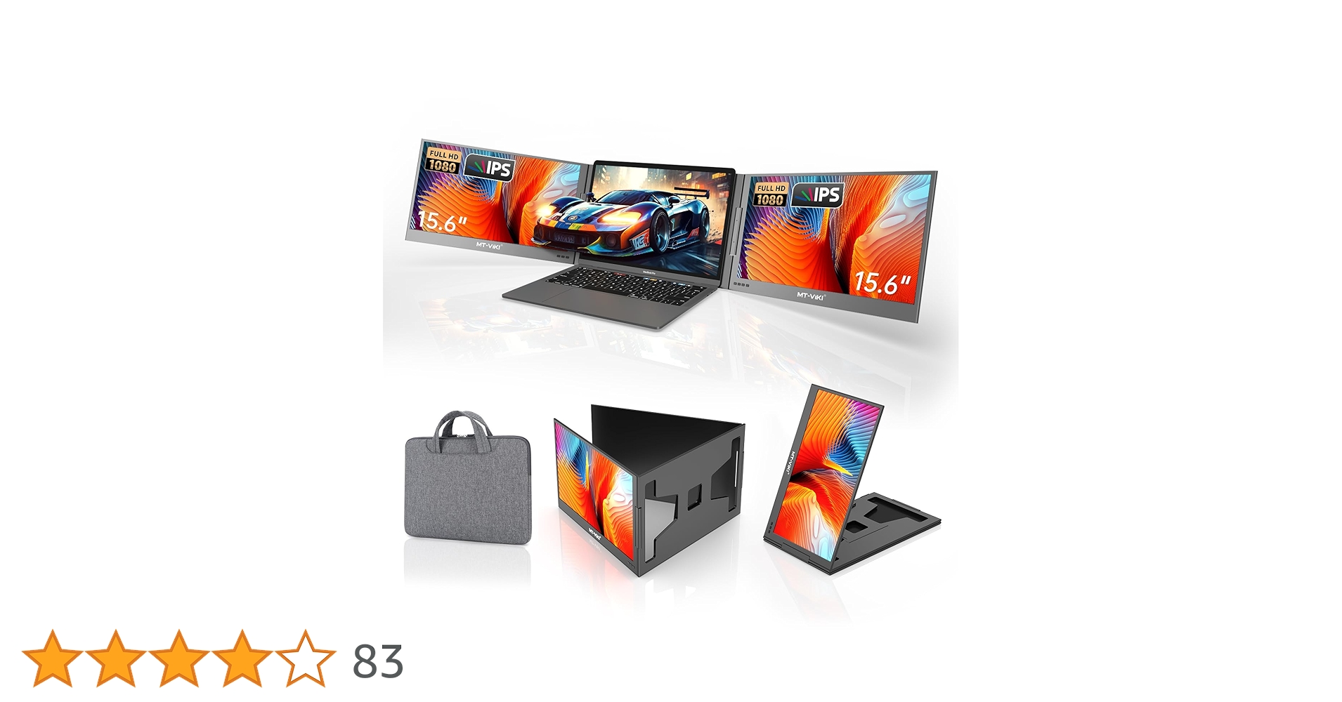 MT-VIKI 15.6インチデュアルモニター Amazon.co.jp: MT-VIKI 15.6インチ ノートパソコン用 デュアル