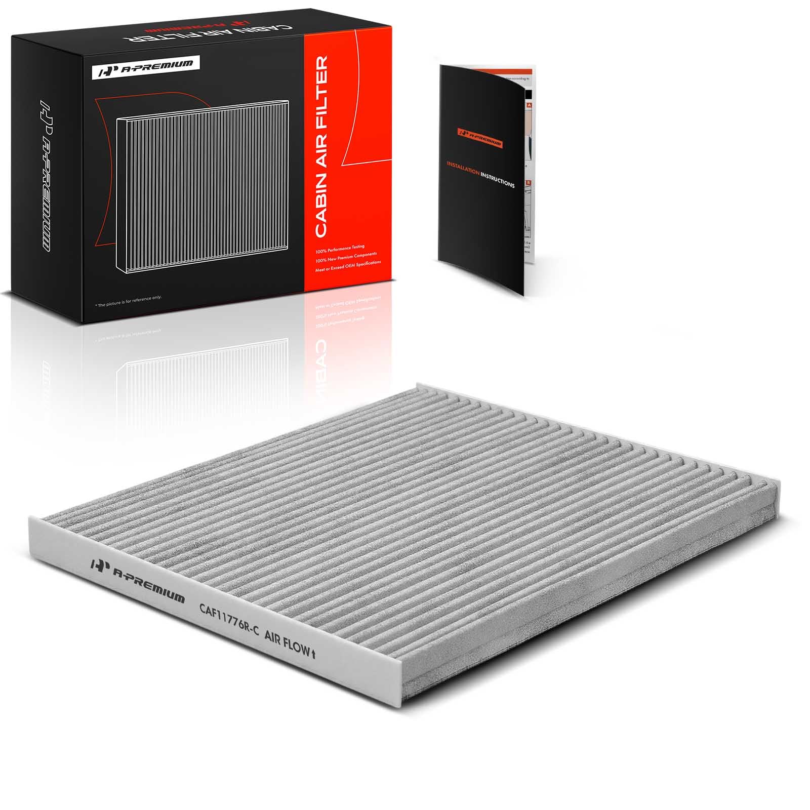 A-Premium Cabin Air Filter with Activated Carbon Compatible with
