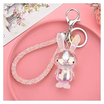 【新品 2個セット】Thumby プログラム可能なキーチェーン（ピンク） Amazon.co.jp: キーチェーン 新しいカラフルなウサギ