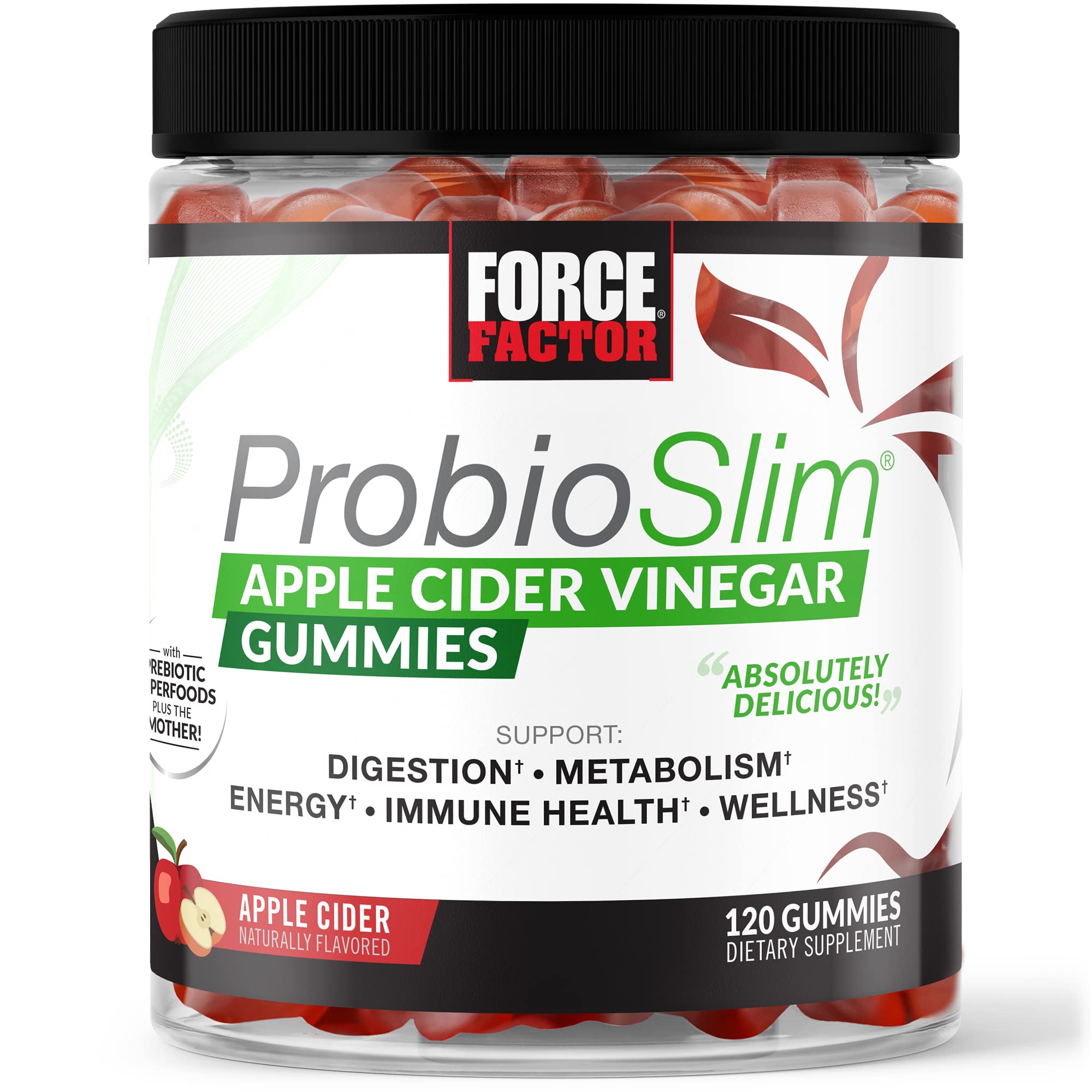 Buy ProbioSlim Apple Cider Vinegar Gummies with Organic Apple Cider