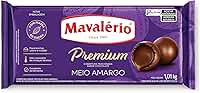 COBERTURA FRACIONADA PREMIUM CHOCOLATE MEIO AMARGO 1KG MAVALÉRIO