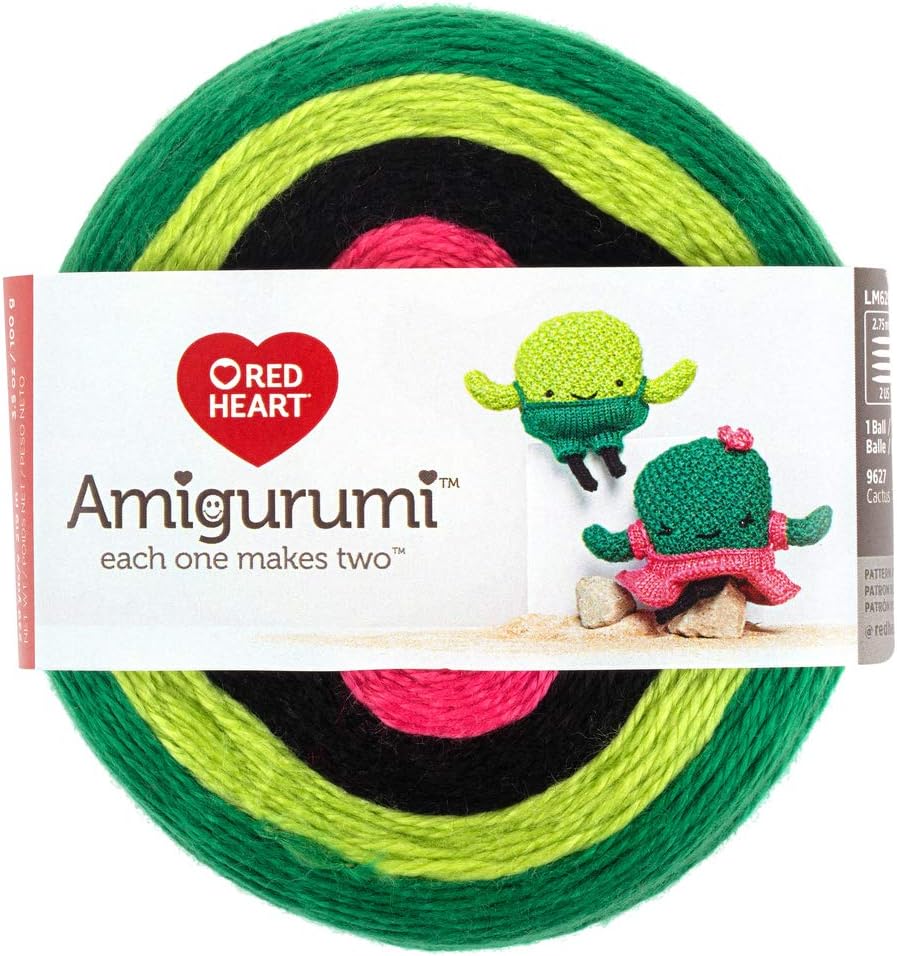 Red Heart Amigurumi Bird