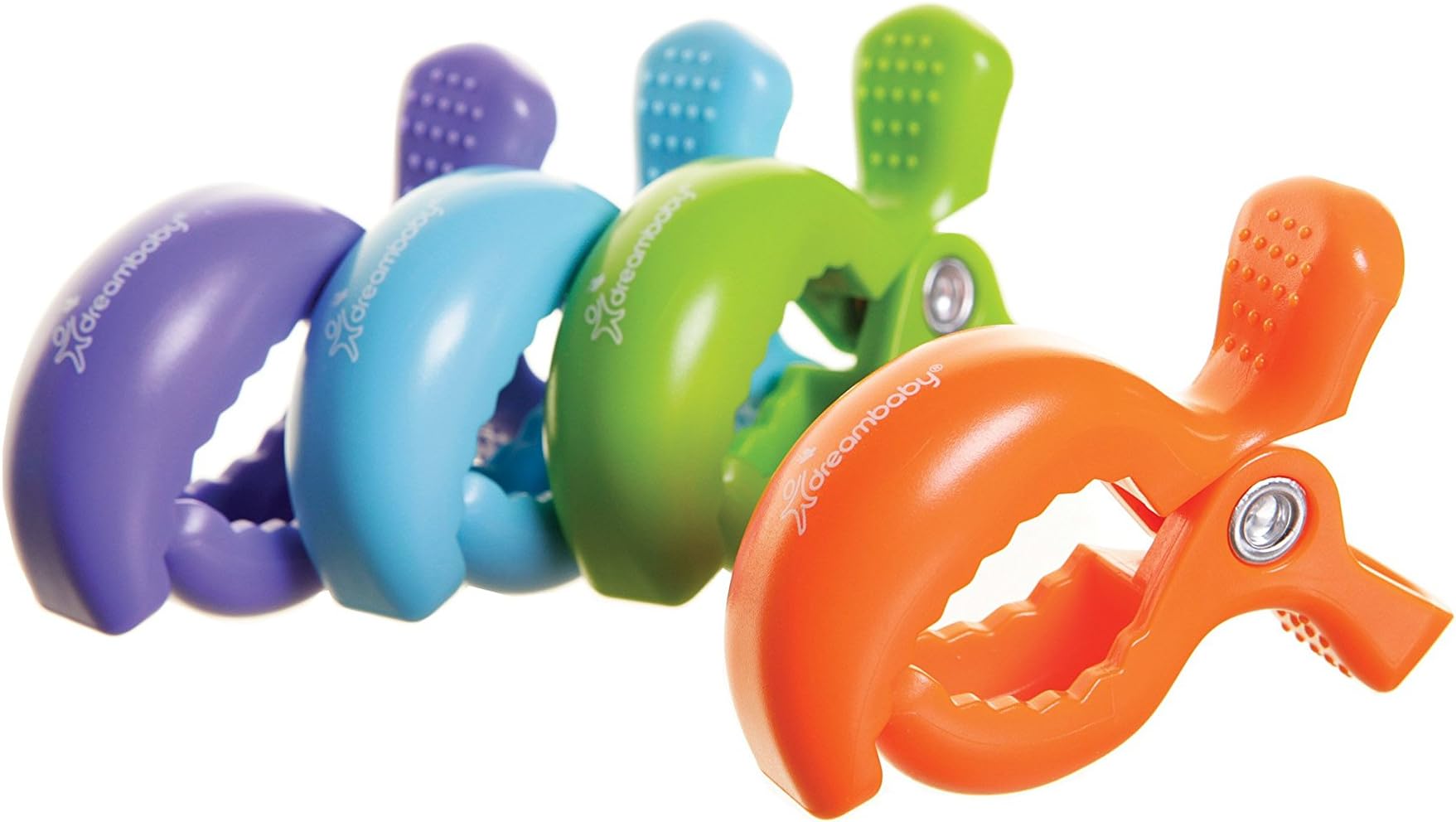 Taicols Stroller Pegs to Hook Muslin Sun Shade to Canopy, 4 PCS Car