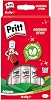 Pritt Glue Stick, Safe & Child-Friendly Craft Glue for Arts & Crafts Activities, Strong-Hold adhesive for School & Office Supplies, 10x11g Pritt Stick,White