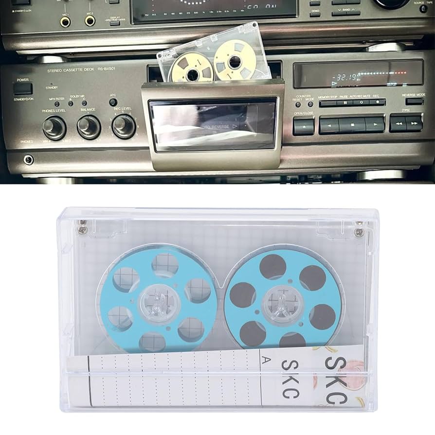 ブランクカセットテープ、オーディオカセットテープ、リール間46