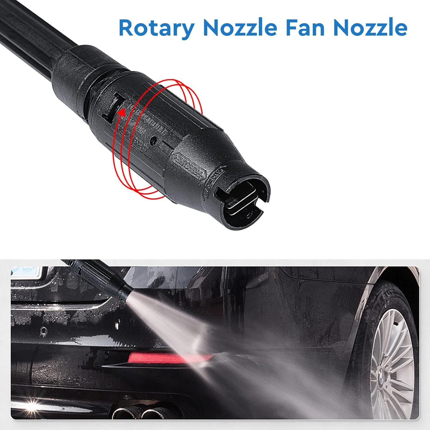 Ugello Turbo Rotante Dirt Blaster Con Connettore A Sgancio Rapido - Foto 2