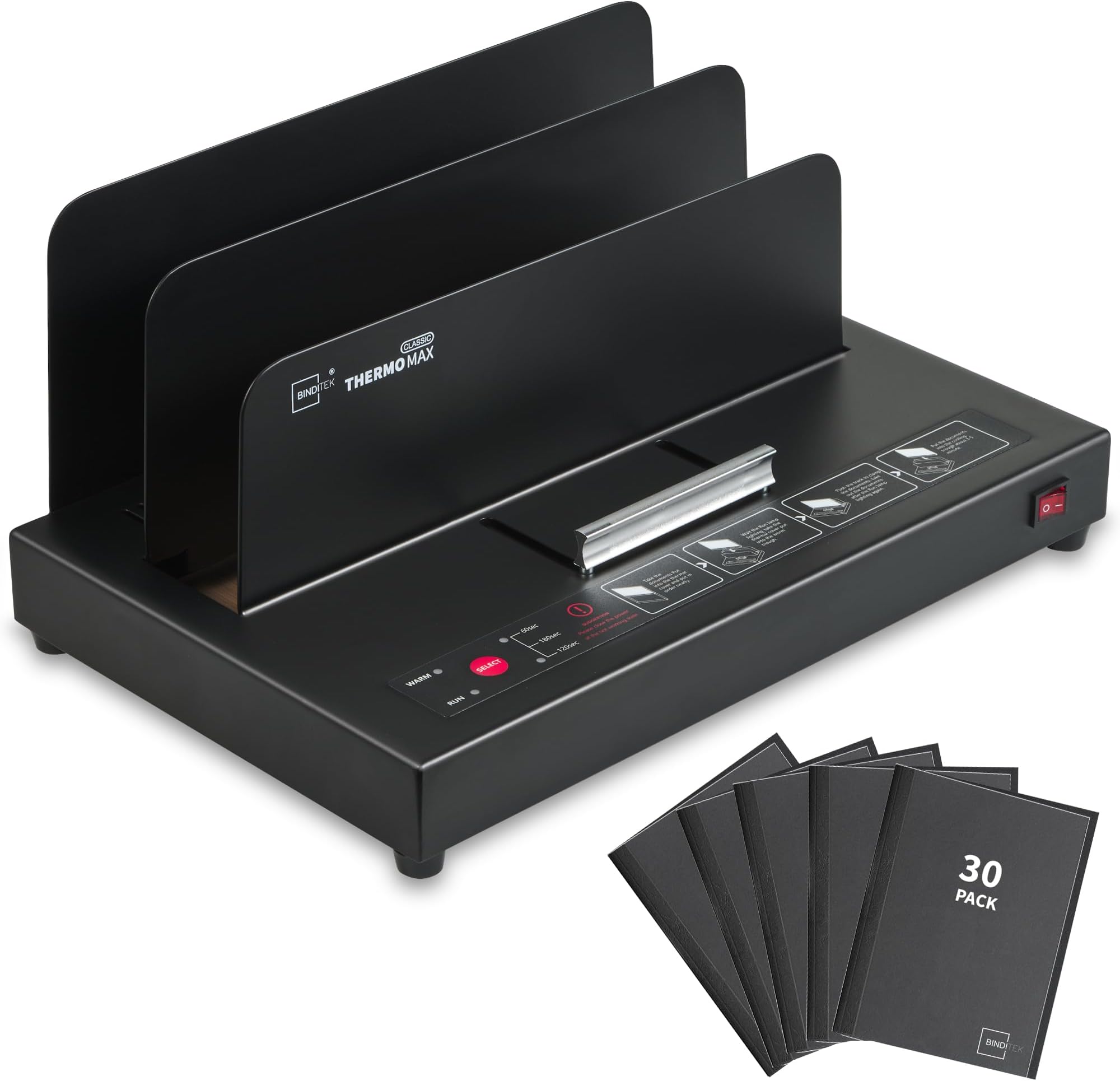 Amazon.com : Yaegoo 110V Thermal Binding Machine 1-50MM Binding ...