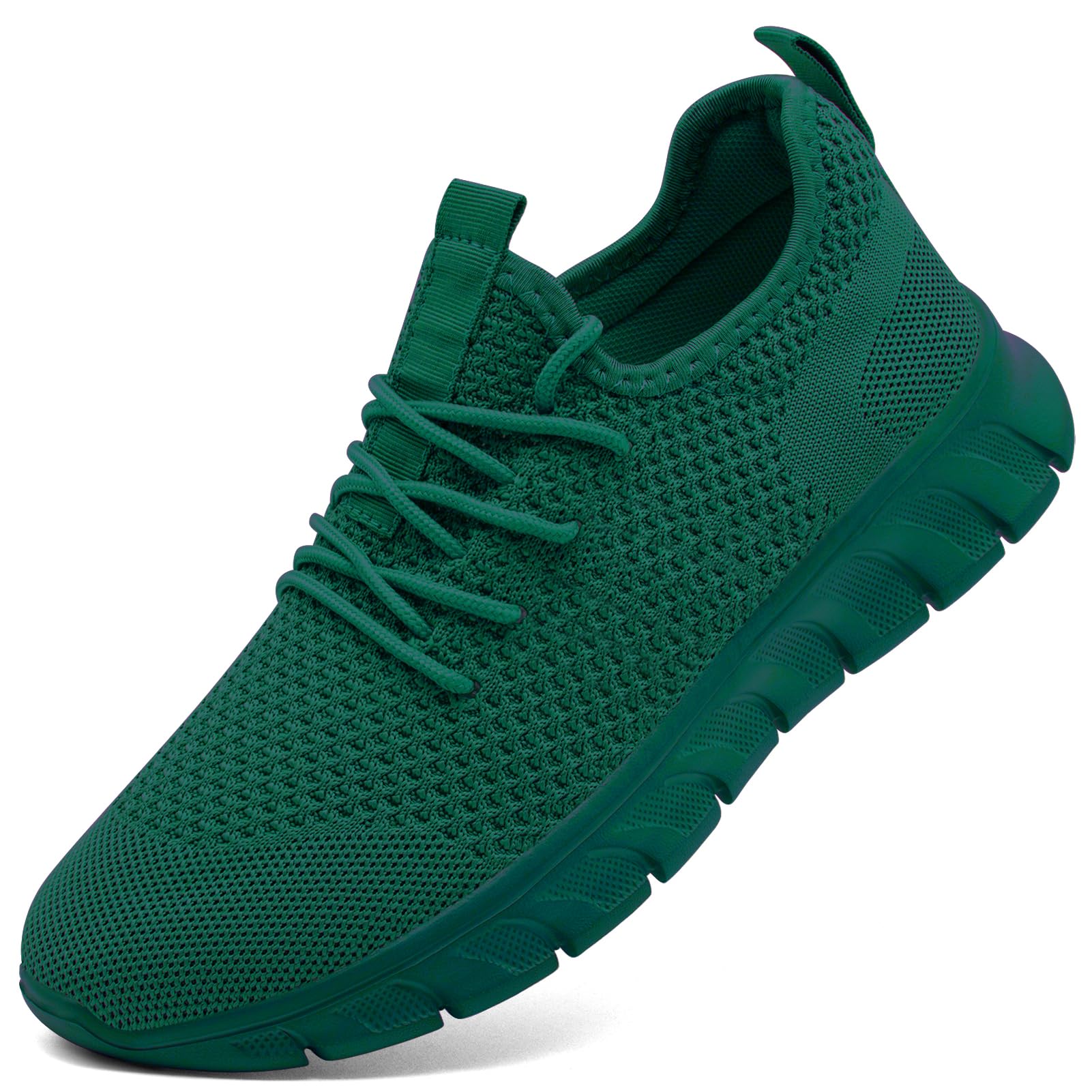 GDEKLO Womens Shoes Running Sneakers Tennis Non Slip Walking Gym Workout Athletic Comfortable Fashion saport Casual Shoe 39.5 EU J Darkgreen