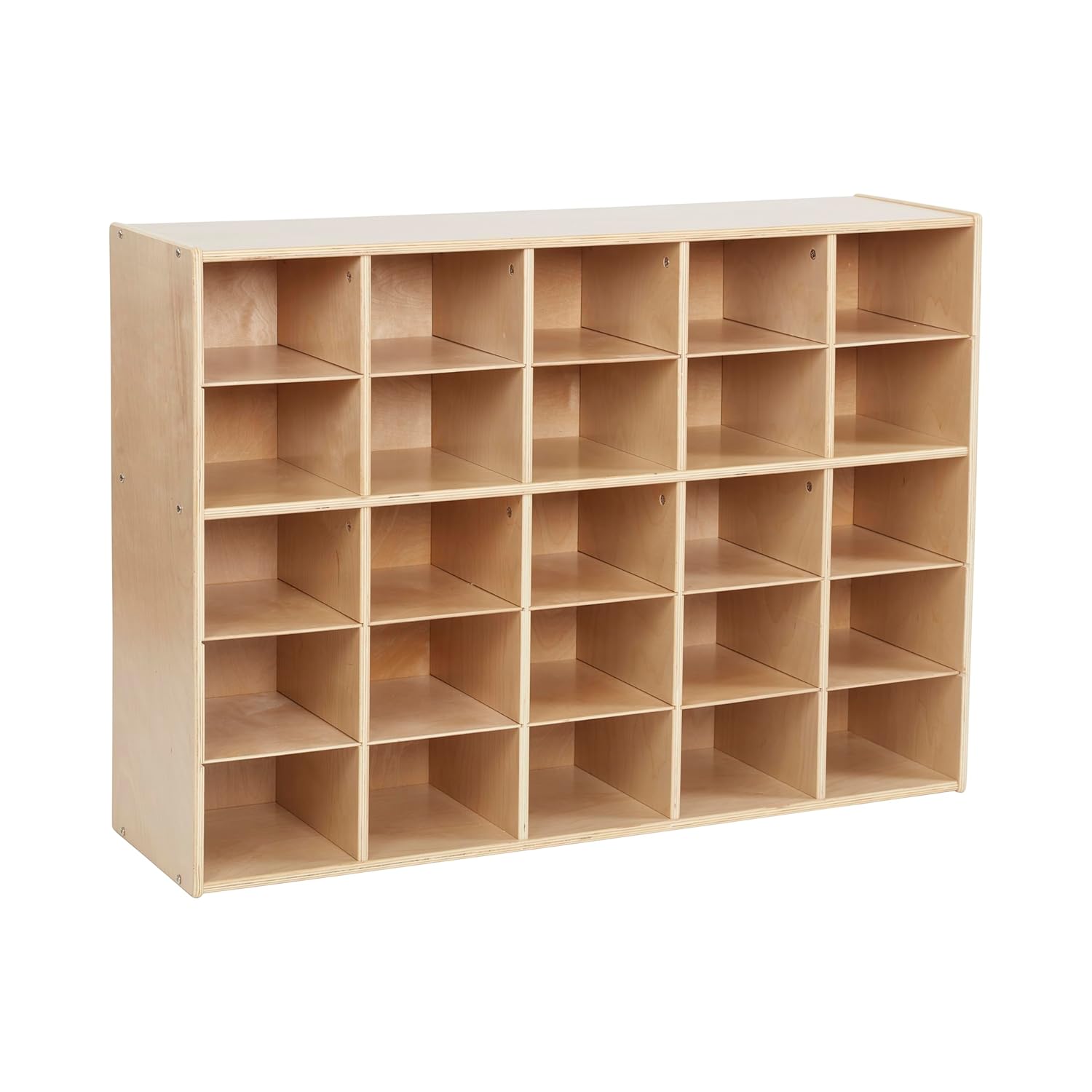 ECR4Kids Streamline 12 Cubby Tray Storage Cabinet, 3x4, Classroom - View #4