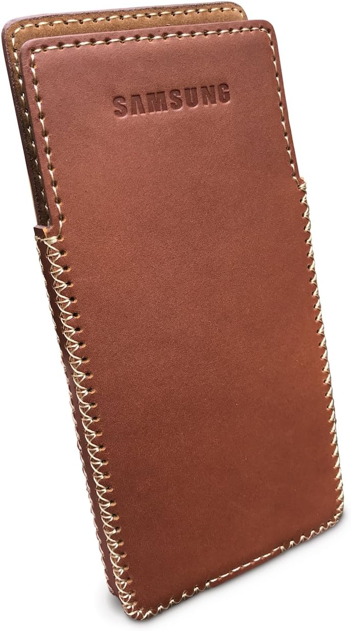 Otis Handmade Handmade Leather Case for Samsung Galaxy Note 8 (Matte Brown)