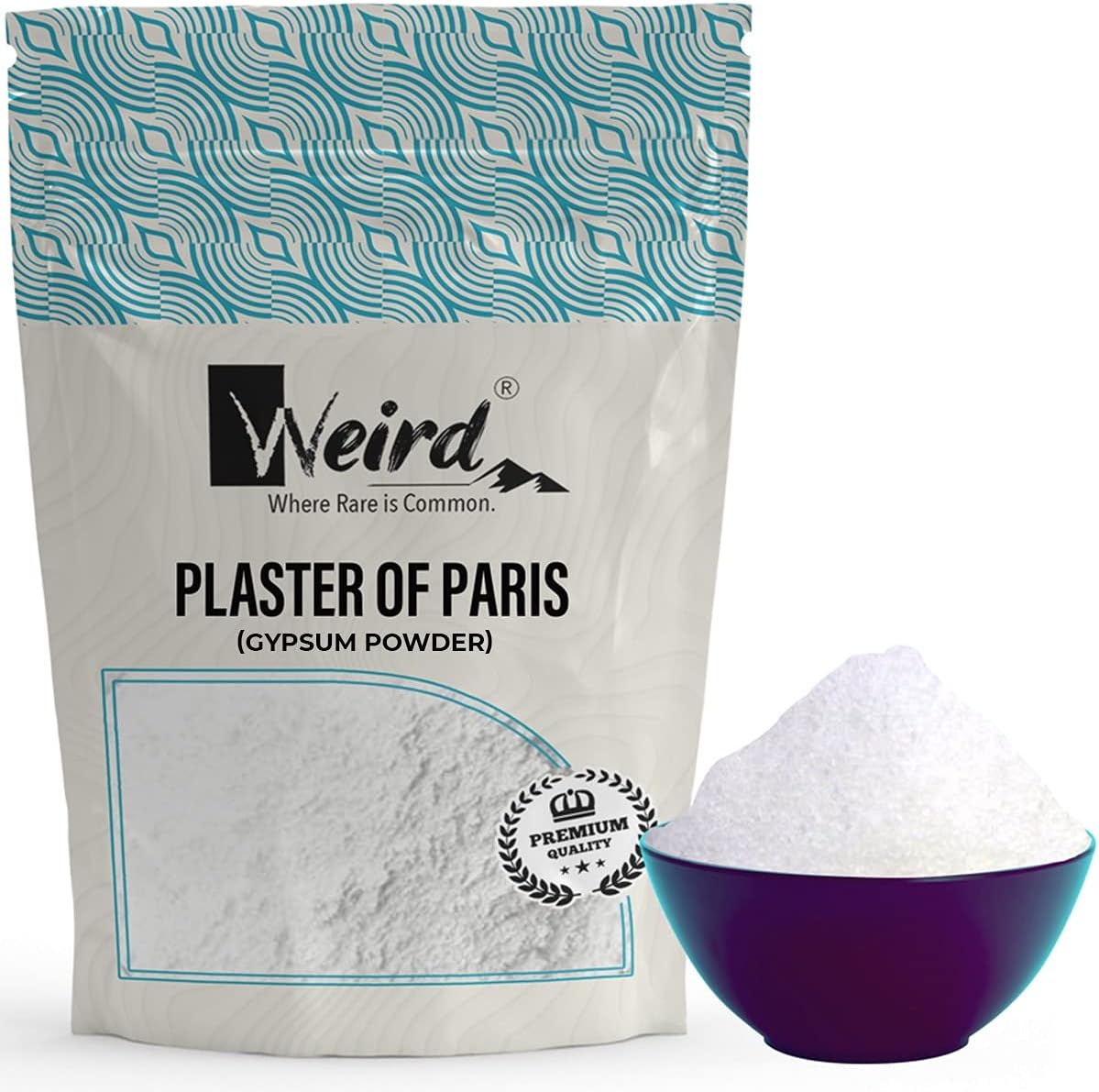 Weird Road Gypsum Powder for Multiple Use 900 GM | POP | Craft | Pot Making | Moulding | Ganesha Statue | Sculptures | Hand Casting | Art Works | Idols Making | Plaster of Paris