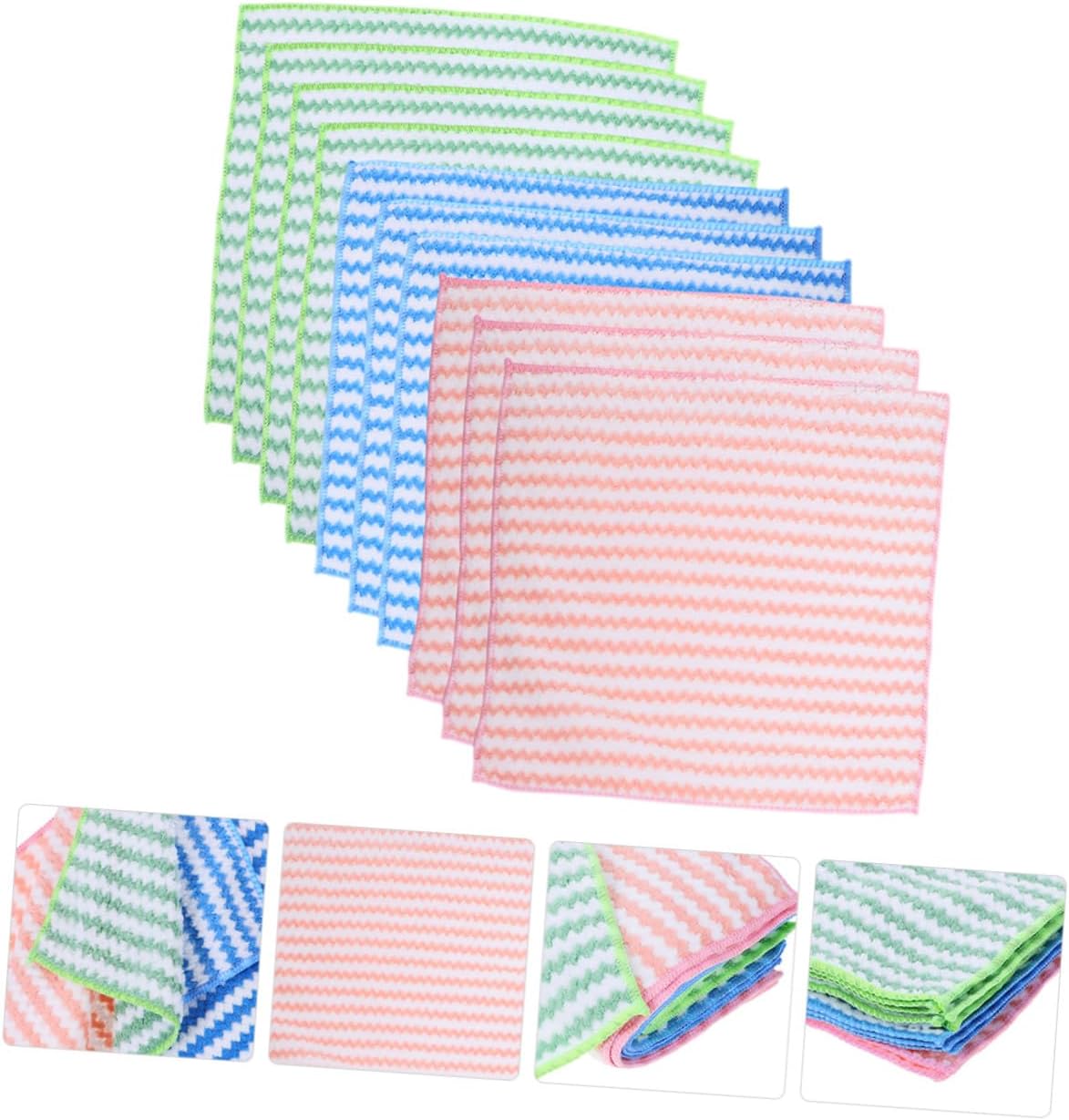 10pcs Guinea Pig Bedding Mats Soft Hamster Blankets Cage Liners Splicable Floor Pads for Small Animals Rabbits and Rodents Comfortable Washable Pet Blankets