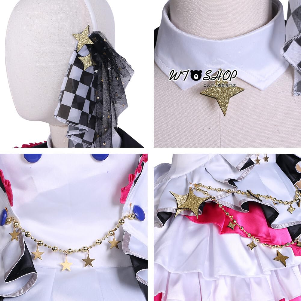 プロセカ モモジャン 巡音ルカ コスプレ衣装フルセット ブーツ
