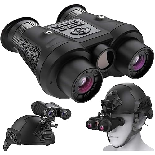 Night Vision Goggles Head Mounted, 3D VR Digital Infrared Night