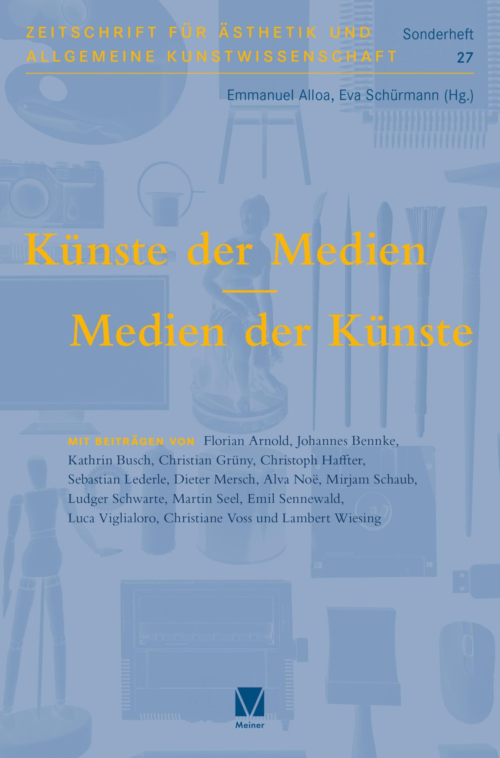 Künste der Medien / Medien der Künste (Zeitschrift für Ästhetik und Allgemeine Kunstwissenschaft, Sonderhefte)