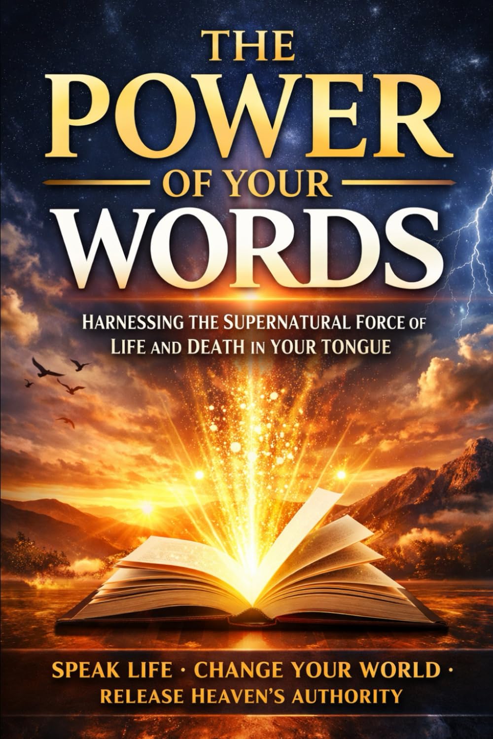 THE POWER OF YOUR WORDS: Harnessing the Supernatural Force of Life and Death in Your Tongue