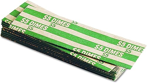 Miniatura 2 de MMF Industries Envoltura de monedas de tubo plano, 1000 por caja (216020002)