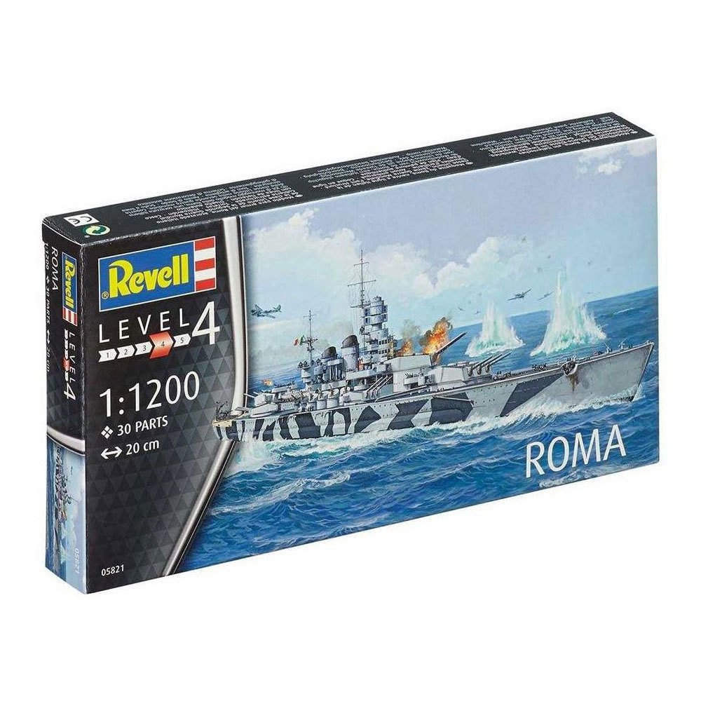 Amazon | ドイツレベル 1/1200 イタリア海軍 戦艦ローマ プラモデル