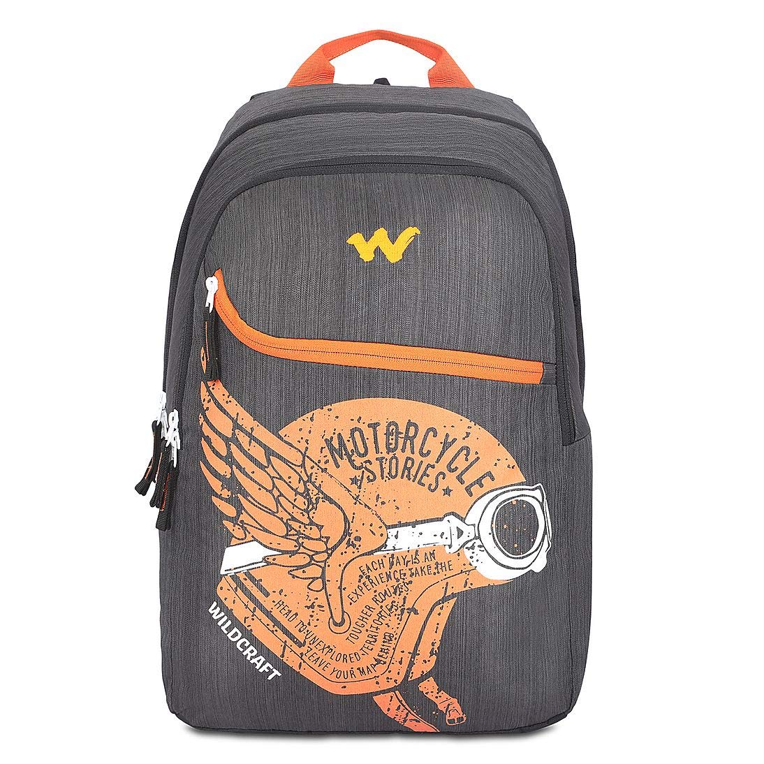 wildcraft 35 Ltrs Blaze 2 Helmet Black Casual 4 Compartment Backpack (12271_Helmet_Black)(HxWxD : 19x12.5x9.5)(inches)-picture-31