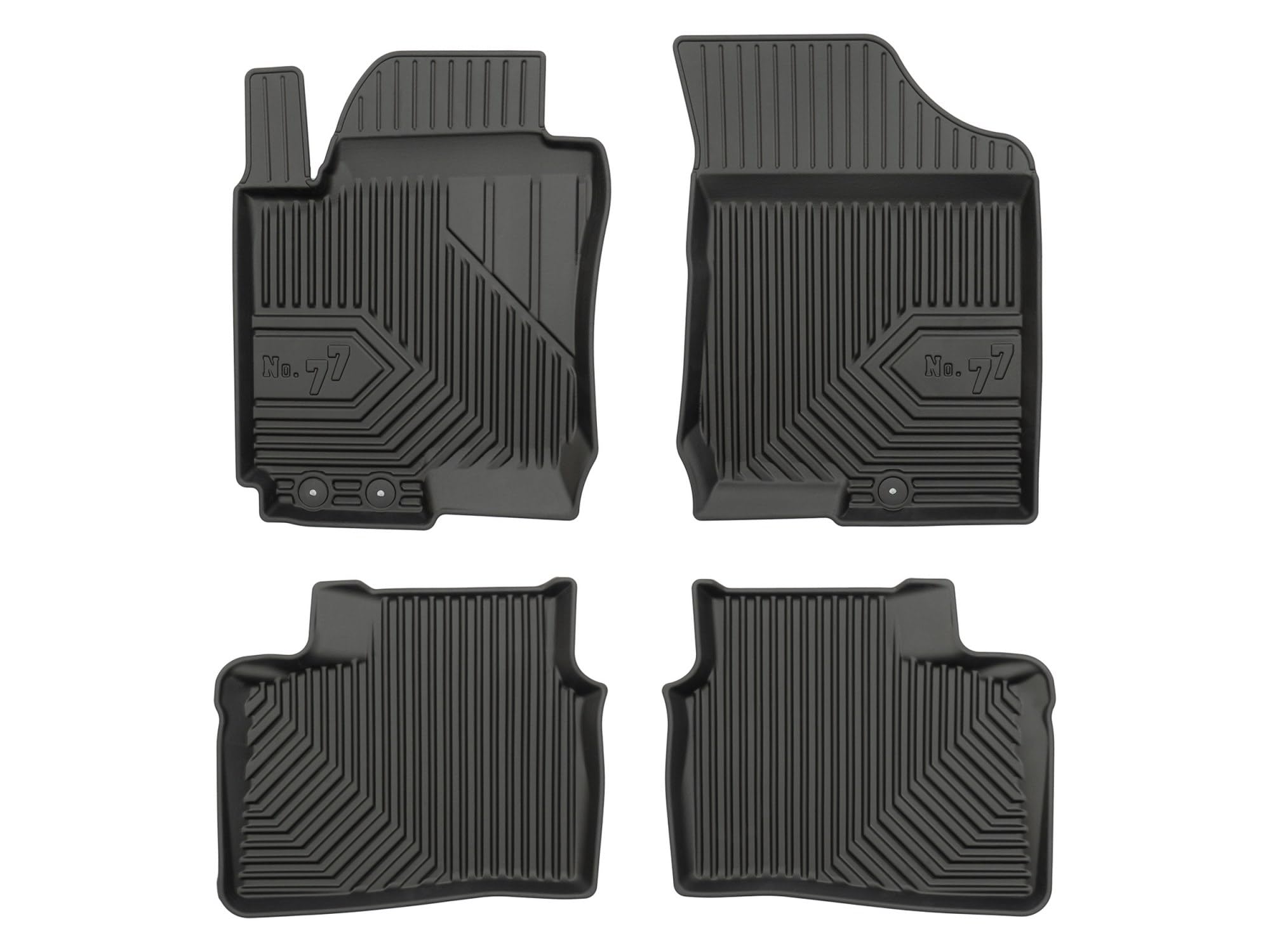 Dywaniki 3D TPE kompatybilne z Hyundai i30 I (2007-2012), komplet, NO77