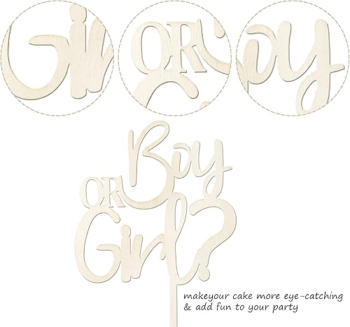Miniatura 10 de Rsstarxi Paquete de 36 adornos para magdalenas Its a Girl botella de troyana de elefante carrito de bebé púas de magdalenas decoraciones de pastel