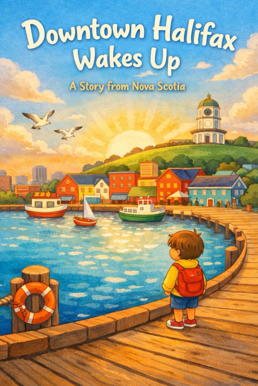 Downtown Halifax Wakes Up: A Children’s Story from Nova Scotia