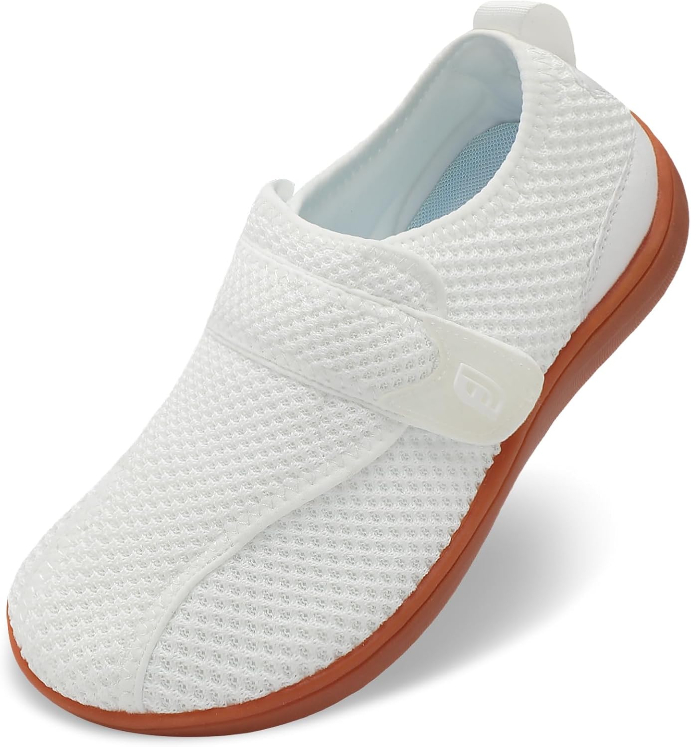 JOINFREE Diabetic Wide Walking Shoes for Women & Men with Adjustable Upper, Zero Drop Non Slip Casual Sneakers Comfortable for Edema, Arthritis, Swollen Feet & Elderly