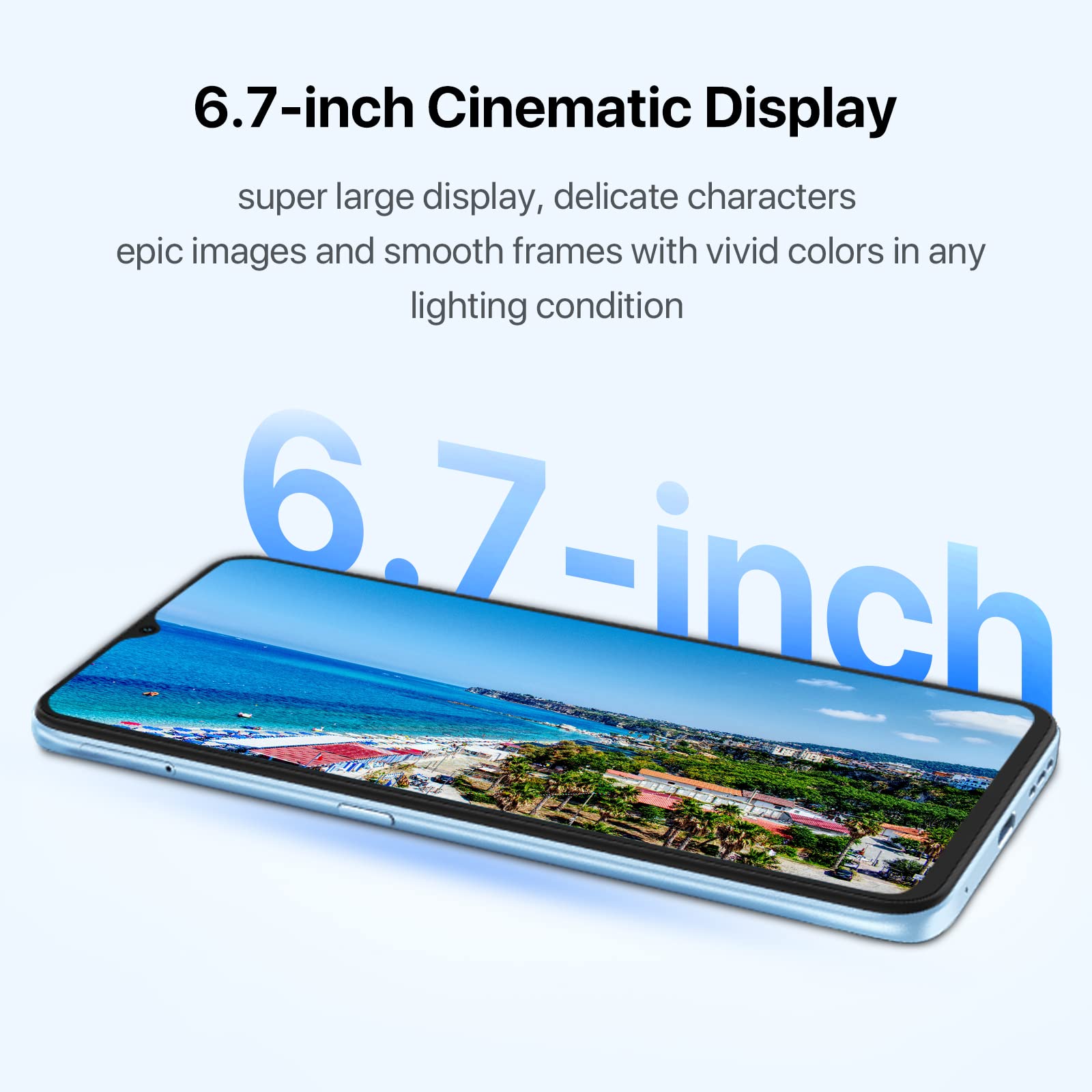 UMIDIGI F3S Unlocked Android Phone with 5150mAh Battery