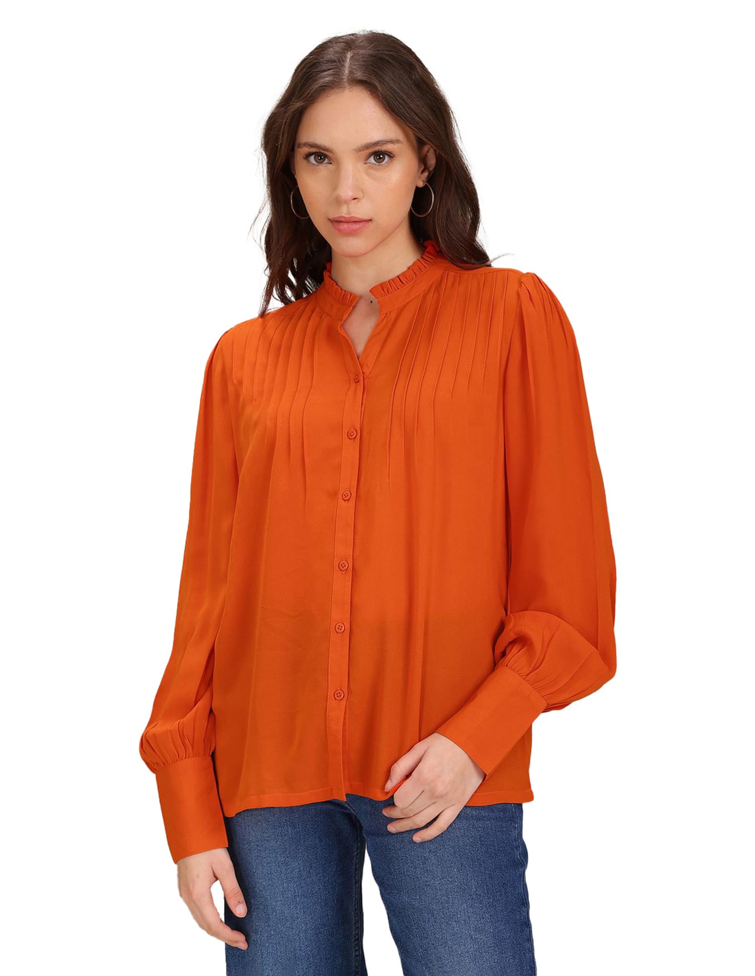 u.s. polo assn. Women's Cotton Blend Regular Fit Tops-picture-38