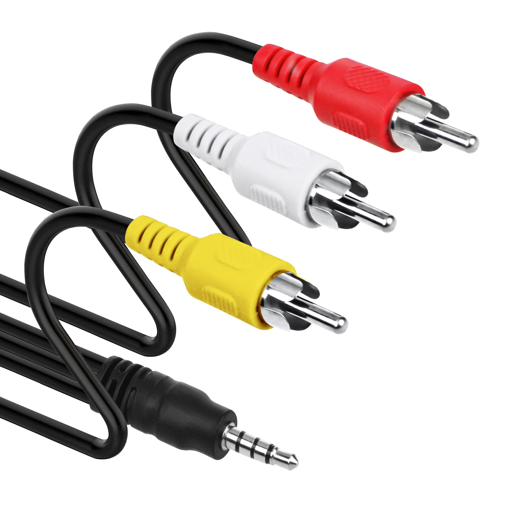 Aves3.5mmケーブル Amazon.com: Digipartspower 5FT Cable A/V Audio/Video AV Cord