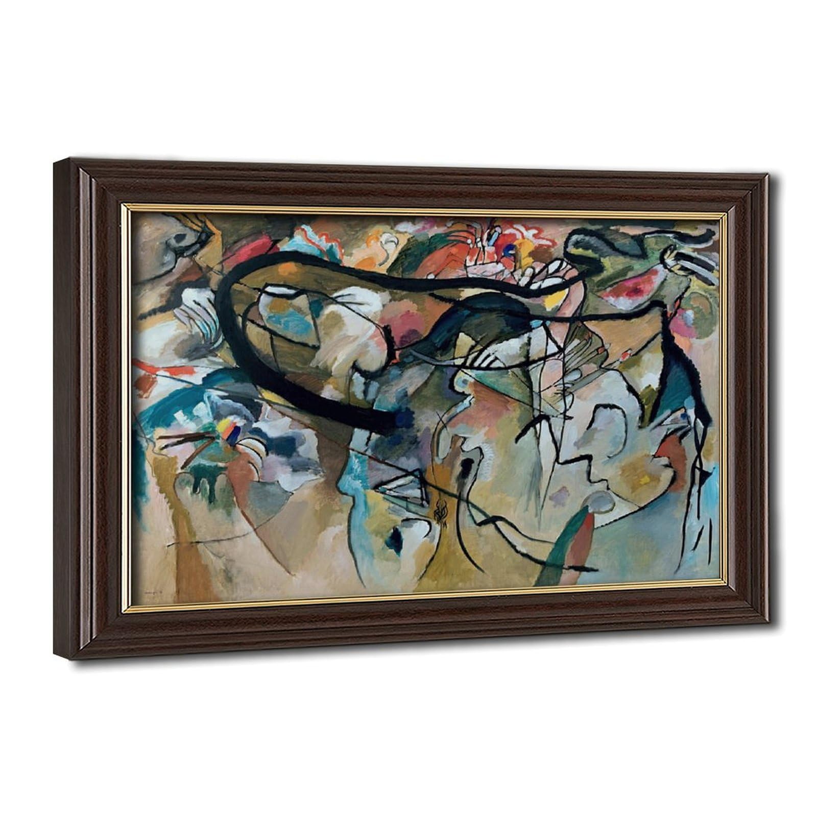 Toile Kandinsky Composition 5 une idee cadeau ideale pour amateurs d'art abstrait - 8