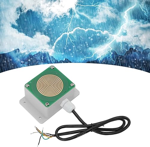 Miniatura 6 de Módulo de sensor de lluvia y nieve, Sensor de detección de gotas de lluvia de nieve de plástico, Tecnología de medición de CA 485 Modo de