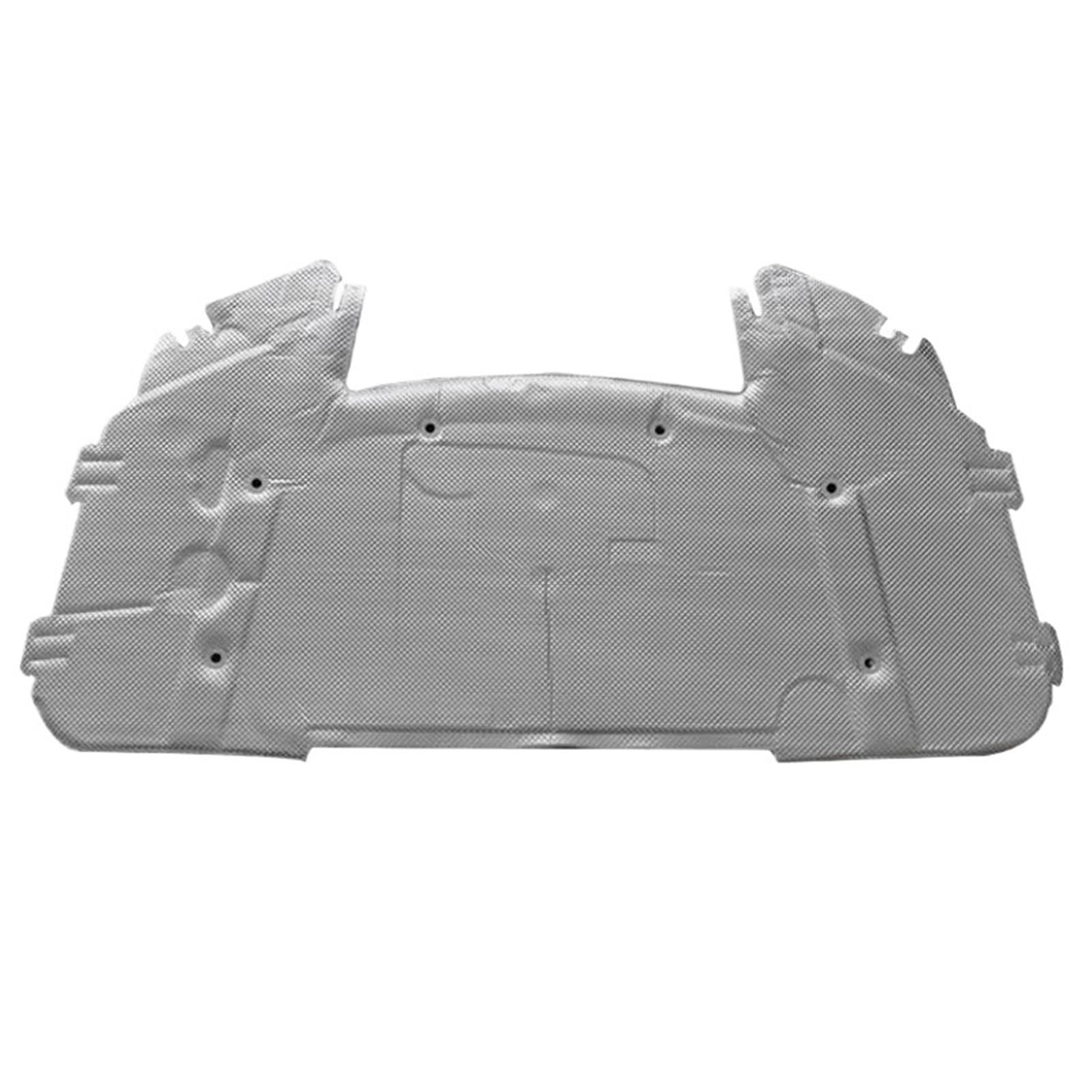 Fdurftar Full Aluminum Front Cotton Soundproof Cover For Bmw For 3 Series For E90 E91 E92 E93 2005~2011 Car Hood Engine Trunk Insulation Pad Engine Hood Insulation Pad(Full Aluminum Front)