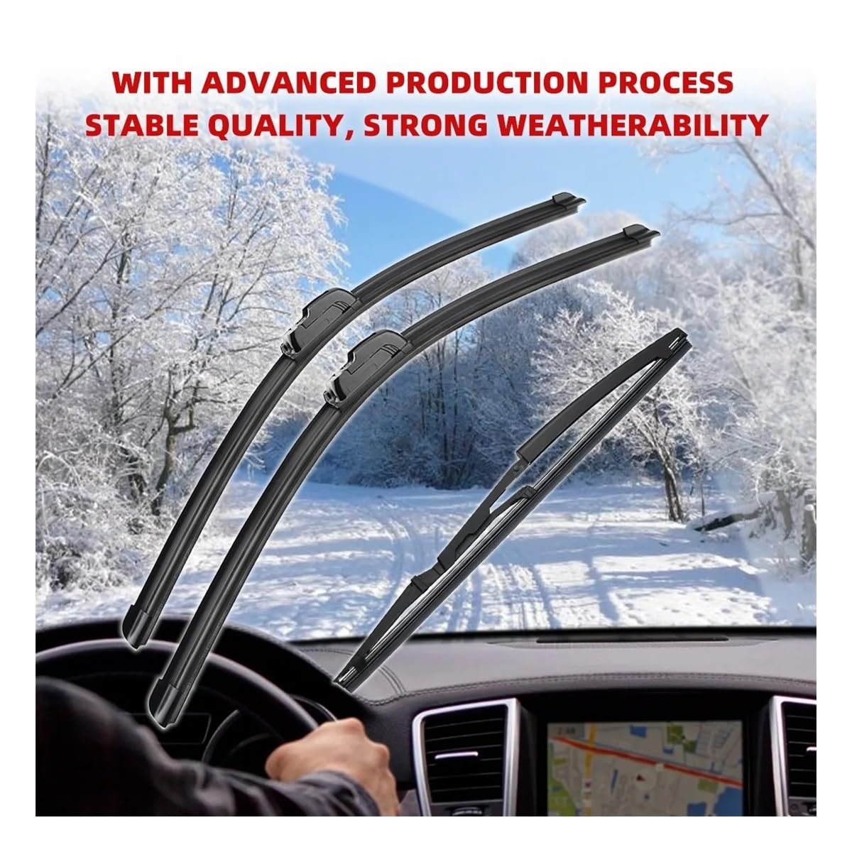 KIT 2 SPAZZOLE Tergicristallo Per Fiat Punto 188 Flat - Foto 6