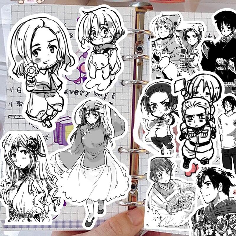 Amazon.co.jp: ヘタリア ステッカー 防水 シール ワン・ヤオ アーサー