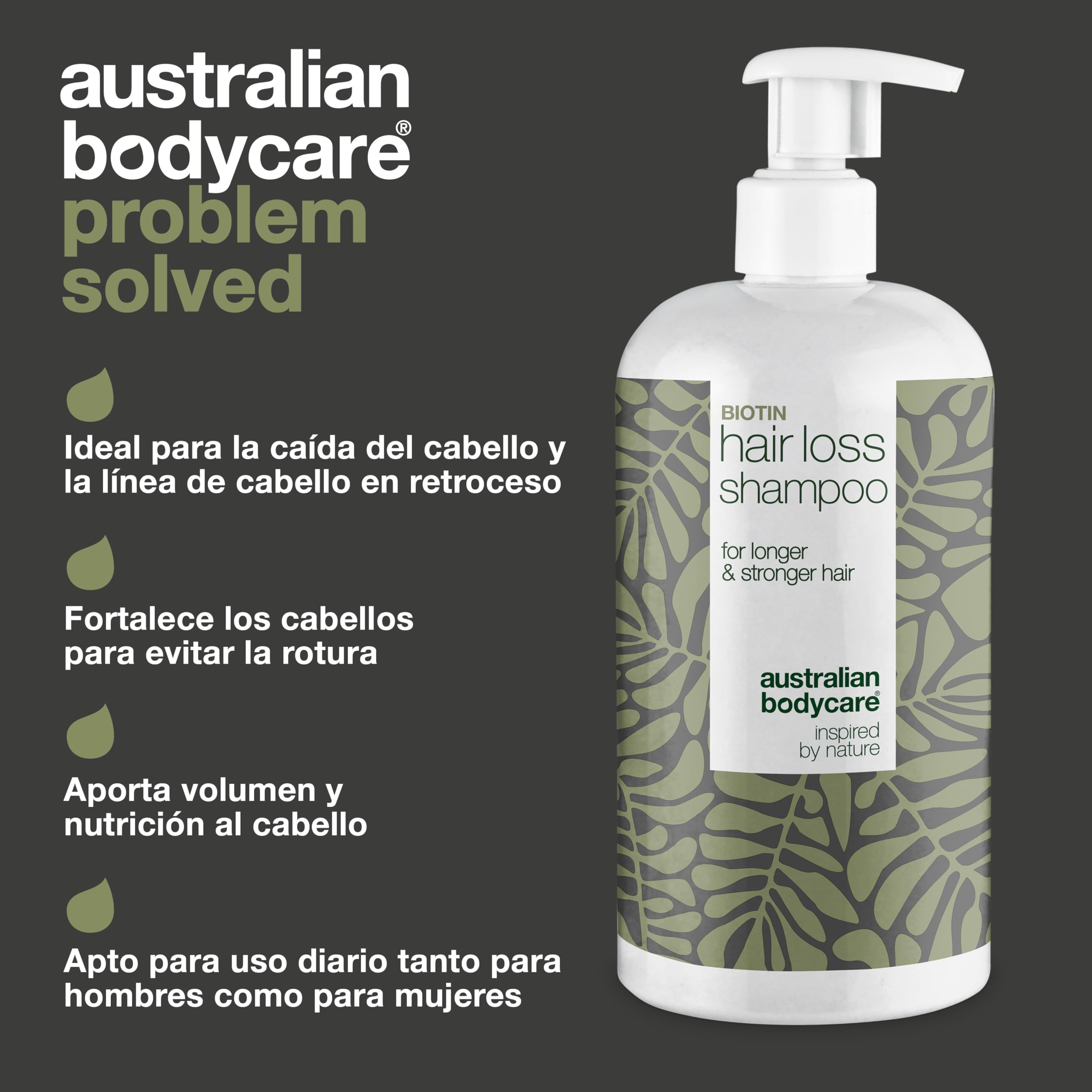 Champú Hair Loss 500 ml para Caída del Cabello