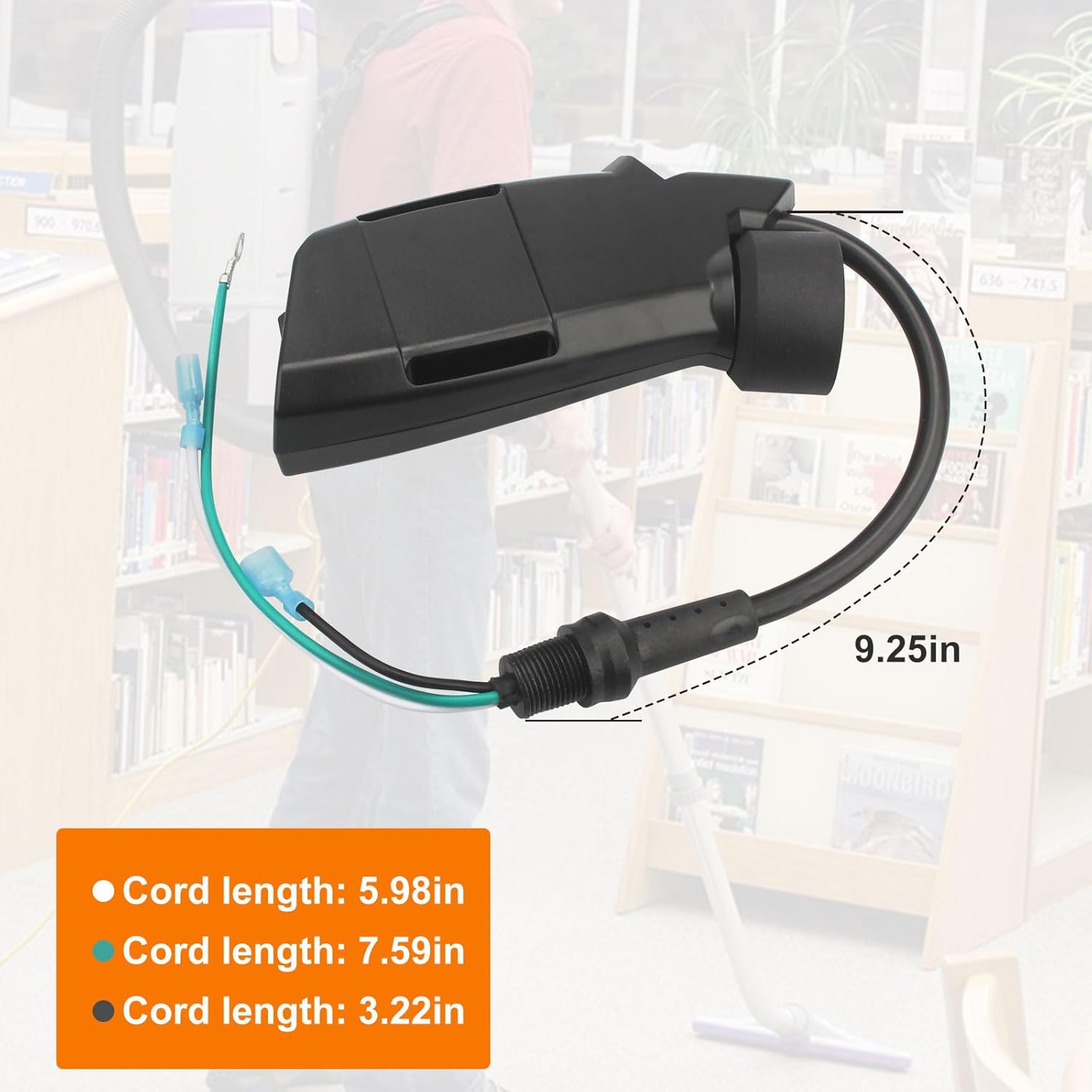 Switch Box Full Assembly for ProTeam 836225, Compatible with Super Coach Pro 10 Parts & Super Coach Pro 6