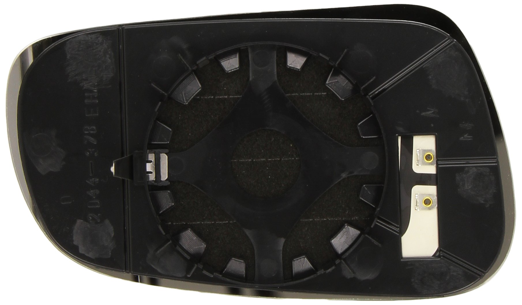 Verre De Rétroviseur Gauche Chauffant – Asphérique – Pour Volkswagen Fox (05+) – Van Wezel