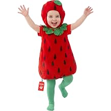 Morph Baby Strawberry Costume Kids Fruit Costume,Toddler Infant Berry Romper Strawberry, World Book Day Costumes For Girls