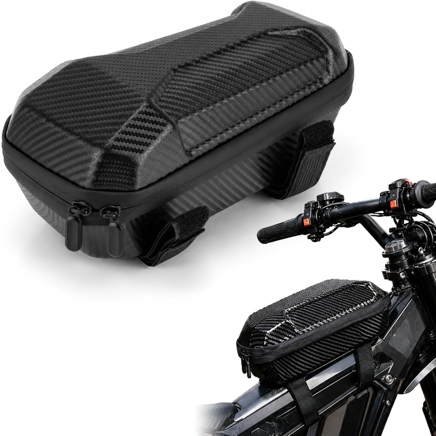 Upgraded Dirt Bike Frame Bag, Universal Storage Pouch for Light Bee Talaria