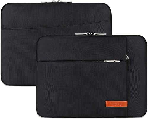 Miniatura 67 de Lacdo - Fundas impermeables para computadoras portátiles de 11 a 15.6 pulgadas, bolsa para computadora portátil, maletín para ultrabook