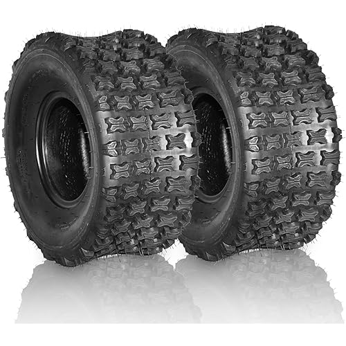 AutoForever 22x10-9 ATV UTV Tires 22x10x9 Sport All Terrain 6 Ply Tubeless Tires Set of 2