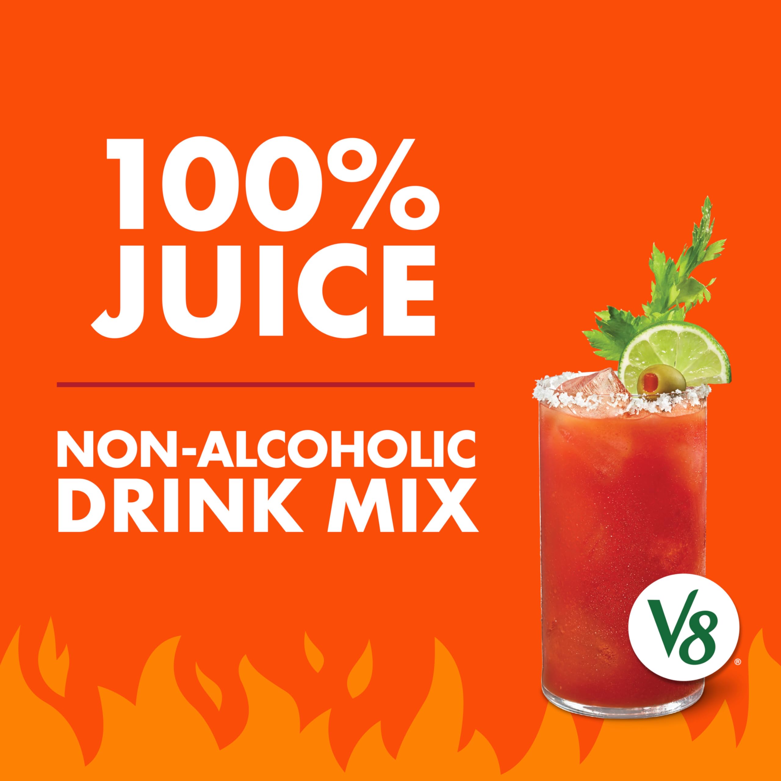 V8 Bloody Mary Spicy Mix, 236.6 ml Dose (6 Stück)