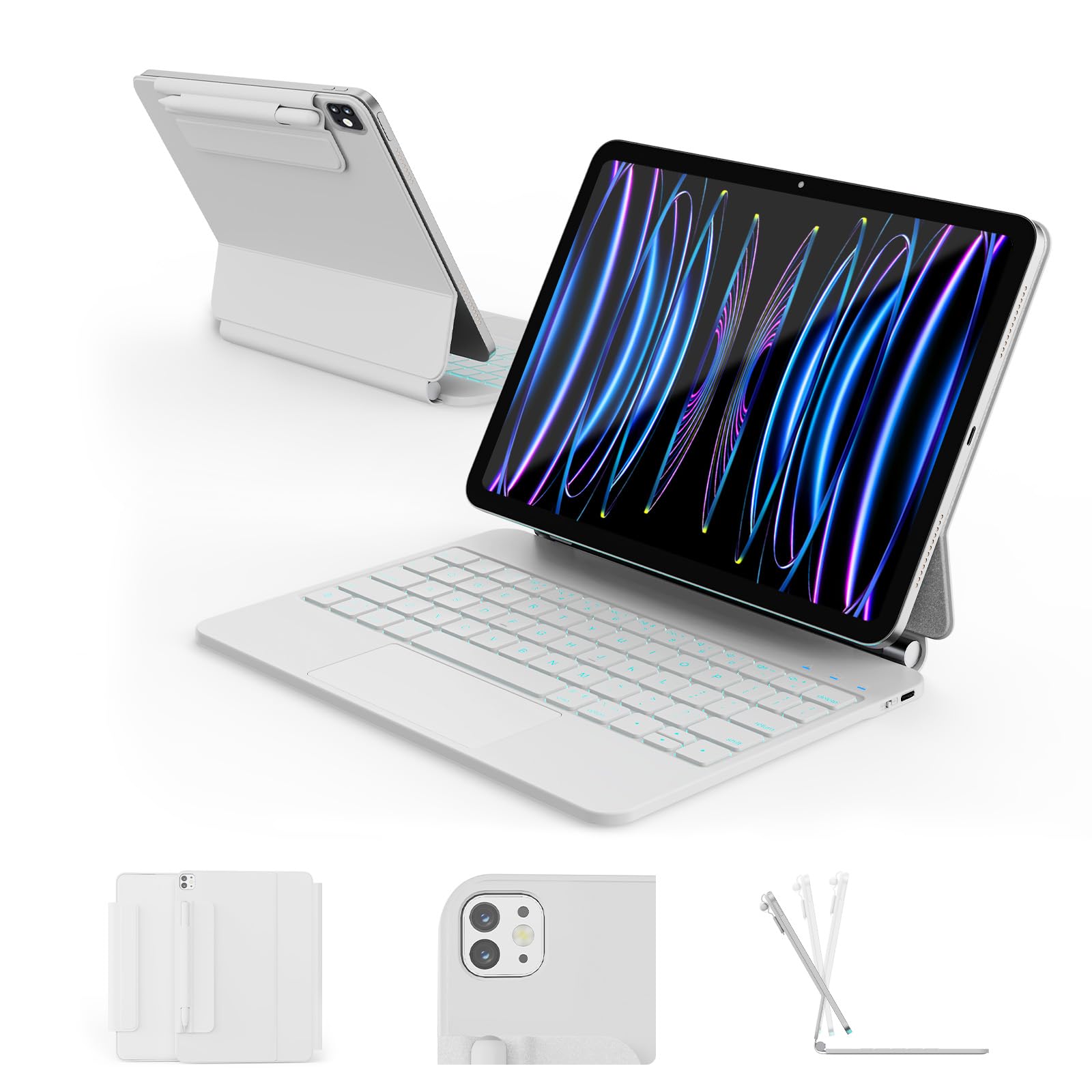 Amazon.com: RAYMCRAFT for iPad Air 11-inch (M3 2025 / M2 2024